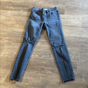 Madewell high rise skinny jeans